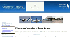 Desktop Screenshot of caledonian-airborne.com